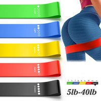 Latex Widerstand Bands Fitness Set Gummi Schleife Bands Kraft Training Workout Expander Gym Ausrüstung Elastische Bänder
