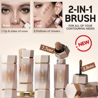SFR Dual-ended Concealer Highlighter Liquid, Sweatproof Waterproof Makeup Contour Cosmetic