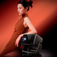 SIGNYEAN RS 80 Ultra 4K Projector 144Hz High Refresh 1300 CVIA Brightness 800CC Audio 360° Gimbal Home Cinema Gaming Projector