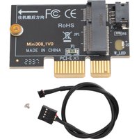 PCIe x1 Adapter Card M.2 to PCIe x1 Adapter Card Hot-swappable high-speed data transfer Includes adapter cable