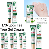 SADOER Tea Tree Acne Removing Cream Facial skincare Oil Control Face Gel Creams Hydrating Moisturizing Facial Cream Skin Care