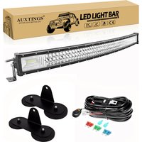 7D 22 - 52in Curved 270W-675W Off Road LED Light Bar with Strong Magnet Brackets Wire Kit 12V 24V Led Bar for SUV Truck 4x4 Boat