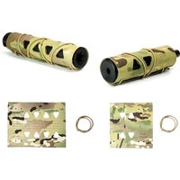 DMgear Airsoft Suppressor Heat Cover Shield Sleeve Muffler Tactical Camo