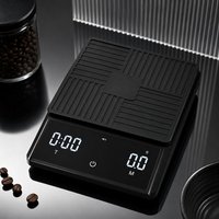 Smart Touch Screen Digital Coffee Scale 0.1g Precision with Timer Espresso Scale Pour Over Coffee Brewing Kitchen