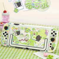 Lucky Memo Matte Hard Front Back Cover Crystal Shell Protector For Nintendo Switch 2 NS2 Joy-con Game Controller Protective Case