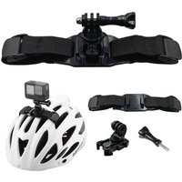 Helmet Strap Mount Belt Holder For GoPro Hero 13 12 11 10 9 8 7 5 Insta360 SJCAM AKASO DJI Osmo Action Camera Accessories