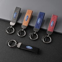 Car Keychain Chain Men Women Vintage Gifts Keyring Rings For Ford Fiesta Focus mk2 mk3 Ranger Mondeo mk4 S-MAX Auto Sticker
