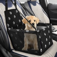 Dog Car Seat Dog Booster Car Seat Breathable Folding Pet Car Seat Waterproof Puppy Travel Carrier for Small Medium Dog