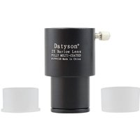 Datyson Astronomical Telescope Accessories 0.965 Inches 2X Multiplier Barlow Lens All Metal Optical Glass