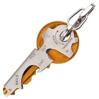 8 in 1 key ring keychain multifunction carabiner gear clip pocket quickdraw multipurpose gadget multitool multi keytool