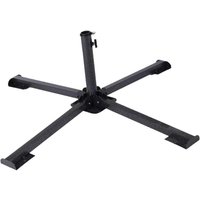 Parasol Base Patio Umbrella Base Adjustable Foldable Umbrella Base Umbrella Stand Base for Outside Lawn Beach Yard Garden