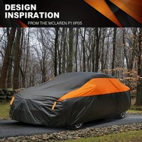 Pokrowce samochodowe Zewnętrzna wodoodporna ochrona przed słońcem, deszczem i śniegiem UV Auto Cover Uniwersalny SUV/Sedan 190T Pełne osłony ochronne samochodu