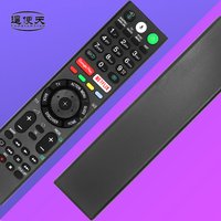 RMF-TX300E Voice Remote for Sony 4K UHD BRAVIA XBR-55X850S/55X930D. Compatible with TX300A/310E/200A/200E/201E/100U