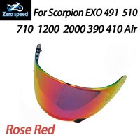 510 Visor For Scorpion EXO 491 / 510 / 710 / 1200 / 2000 390 410 Air Helmet Visor Face Motorcycle Helmet Shield Lens