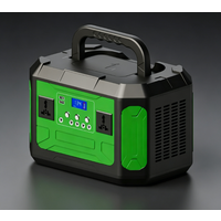 500W Handheld Solar Power Station Long Lasting Outdoor Multi-device Energy Supply Portable Camping Emergency Lighting Power Stat