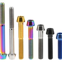 AliExpress Wanyifa 5PCS Titanium Ti Bolt M5x30/35/40/45mm Allen Key Head Screw Bike Bicycle Parts