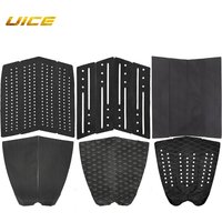 UICE Surf Pad Set Surfboard Traction Pad Anti-slip Combination Pads Deck Tail EVA Front Tail Pads Longboard Surfing Accessories