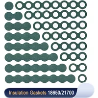 25 ~ 500 Stück 18650 21700 Isolierdichtung Li-Ionen-Akku 1S - 8S Pack Zelle Gerst Klebepapier Isolierwerkzeug Kleber Elektrodenpads