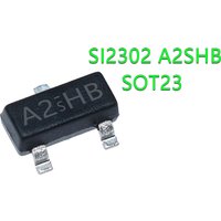 20PCS SI2302DS SOT-23 SI2302 A2SHB SOT23 2.5A/20V SOT SMD MOSFET field effect transistor