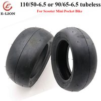 110/50-6.5 Highway Slick Tire Tubeless Vacuum Tyres 90/65-6.5 For Scooter Mini Pocket Bike 38/47/49/50CC MTA1, MTA2,MTA4