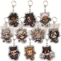 Gachiakuta 6cm Cat Paw Chibi Acrylic Keychain Figures Anime Pendant Bag Charm Collectible Gift for Fans