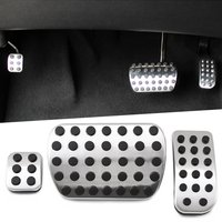 Car Gas Fuel Brake Foot Pedal Cover For Mercedes Benz V-Class Vito Metris Viano V260 W639 W447 Accessories