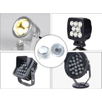 1-100pcs 1W 3W 5W 3 Degree Focus LED Lens 3535 XPE XPG2 XHP50/70 XML 5050 T6 Optical Lenses A beam of light Spot flashlight DIY