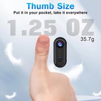 Pocket 4K Mini Camera 30M with Waterproof Shell 2.4G Wireless WiFi Motorcycle Small Action Body Video Vlog Cameras Helmet Bike