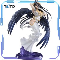 In Stock TAITO Original Genuine Anime Overlord Albedo T-most 1/6 Junpaku No Akuma Ver. 29cm Collections Model Toy Figures Gift