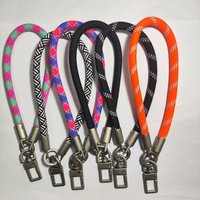 Universal Phone Lanyard Quality 360° Rotation Wrist Strap Creative Keychain Hanging Rope Anti-lost Security Wristband Short Rope
