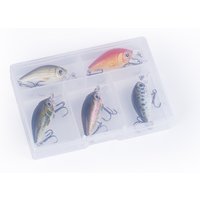 Hanlin Hot 3pcs/5pcs Suit 48mm/3.8g Hard Artificial Bait Mini Crankbait Fishing Lures Floating Wobblers Lure for Fishing Tackle