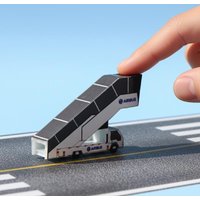 1:400 Airport Ground Handling Wide-body Canopy Boarding Car Abrasive Can Not LiftStatic Simulation Model