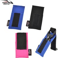 1 pcs Scuba Diving Underwater Cutting Special Knife Cutter Cover Can Be Worn Through 5CM Webbing Wear-resistant Nylon Cover