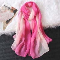 2024 new fashionable all-match all-season 50x160cm Muslim Ramadhan Festival jersey chiffon material scarf shawl beach towel