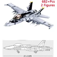 WW2 Armed Helicopter Model Building Blocks Toy Military Invisible Combat KA50 KA-52S Fighter Airplane Bricks Toy for Kids Boys
