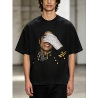 Summer Black or White - Michael Jackson MJ New Men's T-Shirt Unisex Cotton Short Sleeve Breathable Fashion Casual Tee