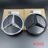 1 pièce, logo étoile de calandre avant, emblème 3D en ABS pour Mercedes-Benz AMG W205 W176 W212 W218 C117 CLA GLA CLS GLC class