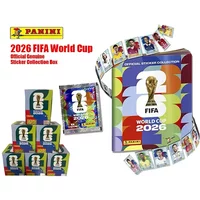 Genuine Panini 2026 Fifa World Cup Sticker Collection Box 2026 Official Sticker Soccer Collectible Set Souvenir Gift