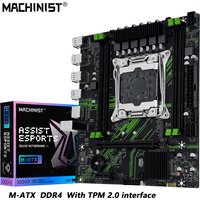 MACHINIST X99 PR9 X99 Motherboard Support LGA 2011-3 Intel Xeon E5 V3&V4 CPU DDR4 RAM SATA/NVME M.2 Slot USB3.0