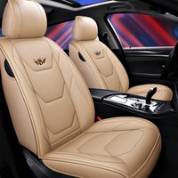Leather Car Seat Covers For Solaris Hyundai Tucson 2019 Kona Getz ix35 Creta ix25 i40 Accent Ioniq Veloster Santa Fe Accessories