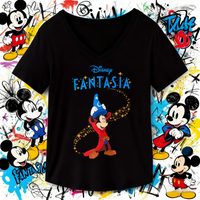 Summer Disney Mickey Mouse T-shirt for Adults Children and Parents Casual Cotton Cartoon Printed T-shirt