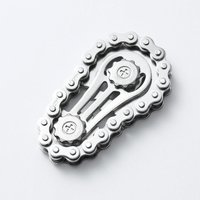 Sprockets Flywheel Fingertip Gyro Fidget Spinner Antistress Anxiety Metal Bike Chains EDC Spinner Fidget Toys For Adult