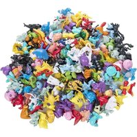 24-144 szt. Figurki Pokemon, Model Pikachu, Lalki Anime 2-3 cm, Ozdobne Dekoracje, Nie Powtarzające Się Mini Modele, Zabawki, Prezent na Boże Narodzenie