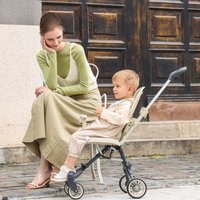 Children Walking Baby Strollers Four Wheels Stroller Lightweight Folding Baby Carriage Free Installation Two-way Travel Stroller