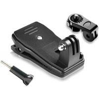 VIKEFON Backpack Strap Clip 360 Degree Rotation Hat Belt Clamp Mount For Gopro Hero 12 11 10 9 8 Action Camera Accessories