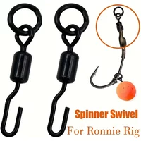 10pcs/15pcs/25pcs/30pcs Spinner Swivel for Ronnie Rig/Spinner Rig,Carp Fishing Accessories