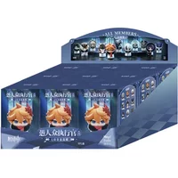 Heydolls Mihoyo Genshin Impact Fatui Harbingers Q Version Blind Box Mini Figure Game Peripheral Desktop Ornament Gift Anime Toys