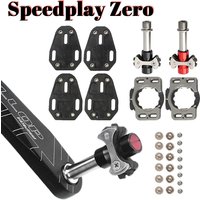 Speedplay Zero Self-lock Bicycle Pedal Titanium Alloy Racing Pedals Professional Road Cycling Pedals 0-15 Degree Pedal Mtb