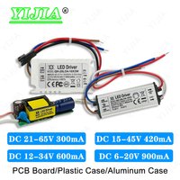7W 10W 12W 15W 18W 20W LED Driver DC 21-65V 15-45V 12-34V 6-20V 900mA 600mA 420mA 300mA Lighting Transformers Power Supply