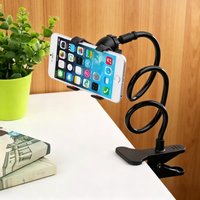 2PCS Adjustable Long Arm Phone Stand, Universal Bedside Desk Mount Holder, Compatible for iPhone Samsung Xiaomi Huawei